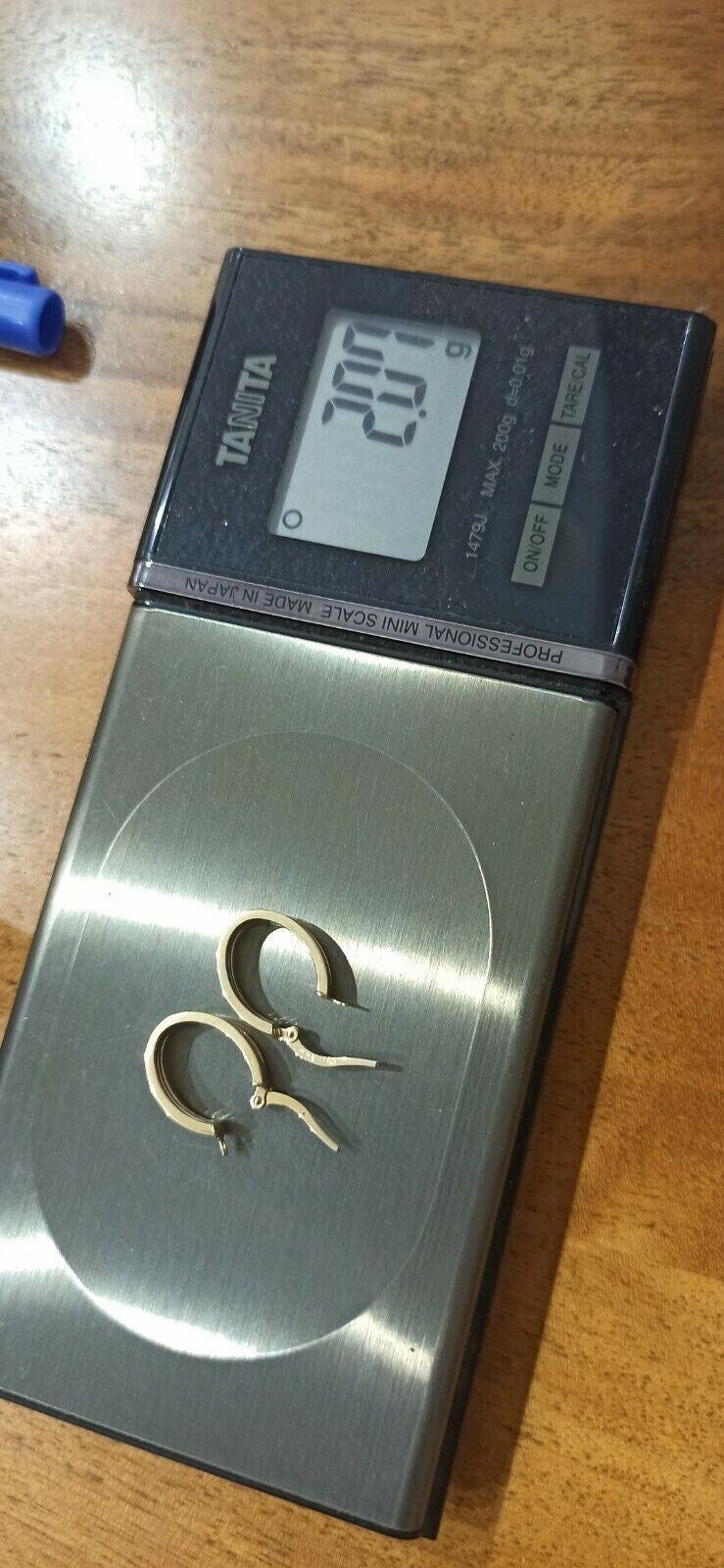 Orecchini multitonnali  “cerchi ovali in oro giallo , bianco e rosa 18 kt 