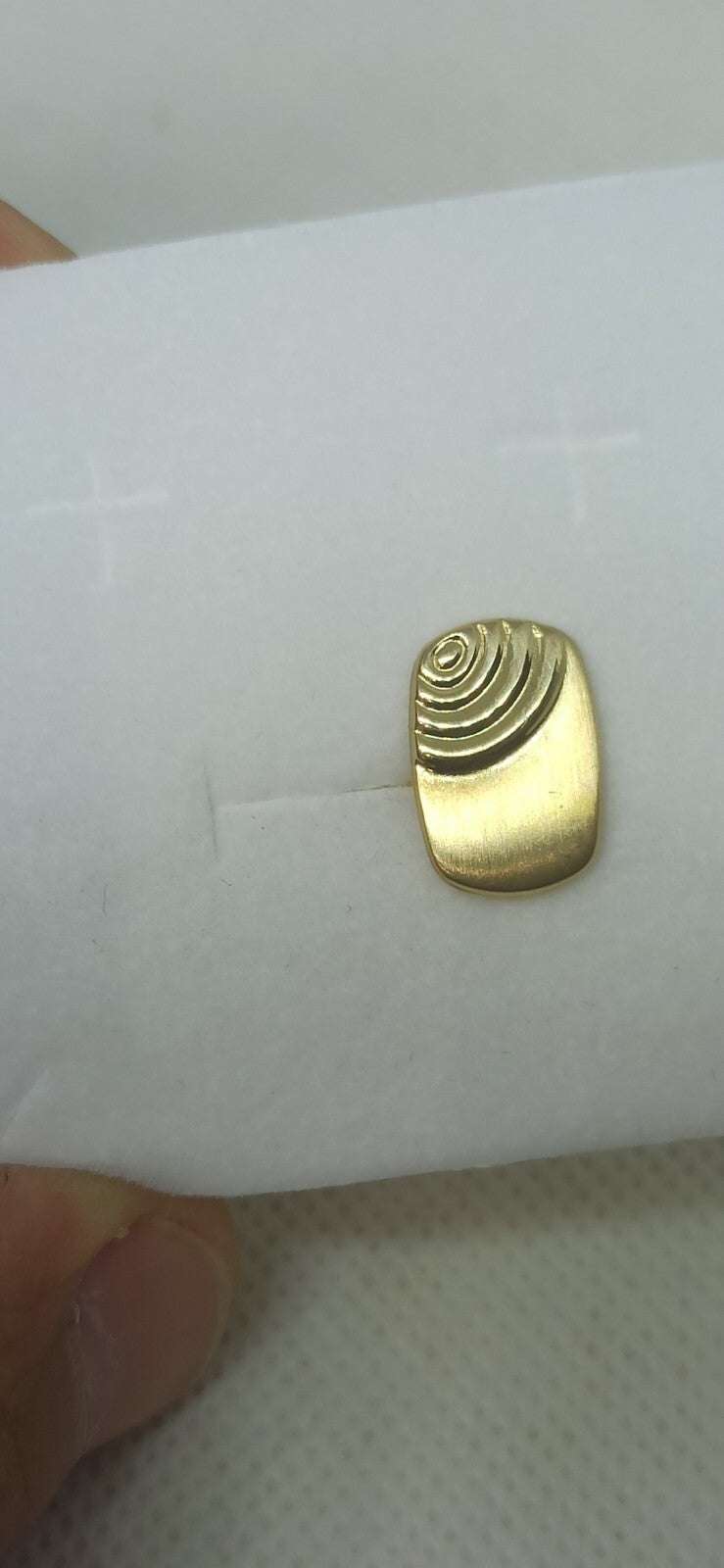 Gemelli da Polso In Oro Giallo 18 Kt Lucido E Satinato.