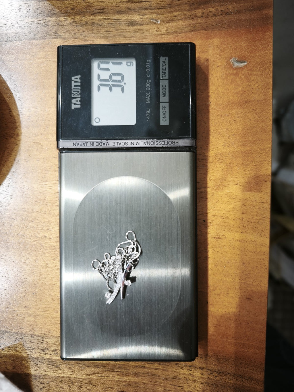 Collana Trilogy  oro bianco 18 Kt Impreziosita con altri 13 Diamanti più piccoli