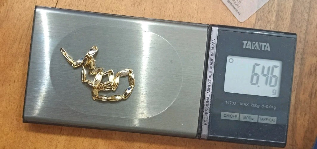 Bracciale uomo   maglie in oro giallo , bianco 18 kt (750)