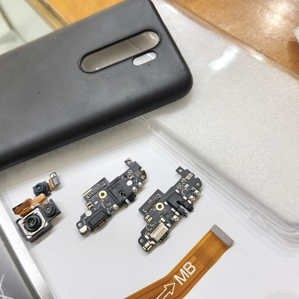 Ricambi Xiaomi Note 8 Pro fotocamere Batteria cavo Wifi Conver Verde Connettore