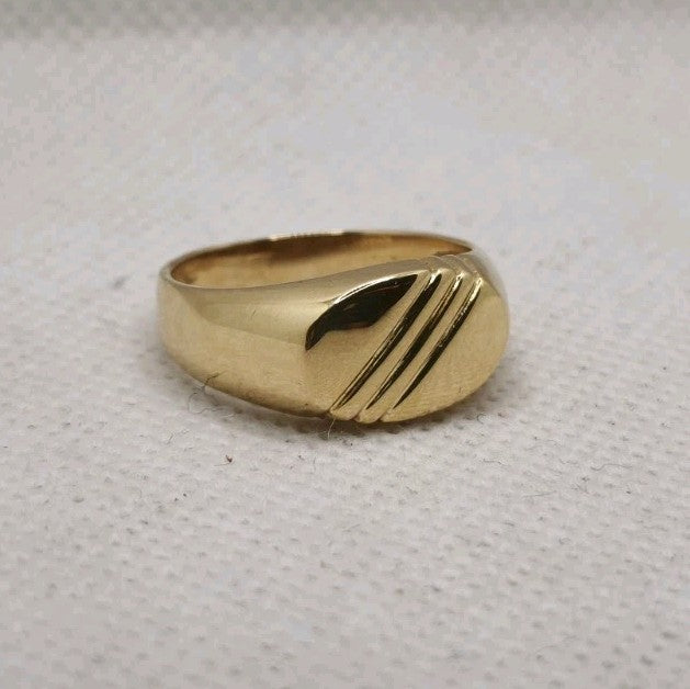 Anello Uomo  in Oro Giallo  18 Kt 750/000