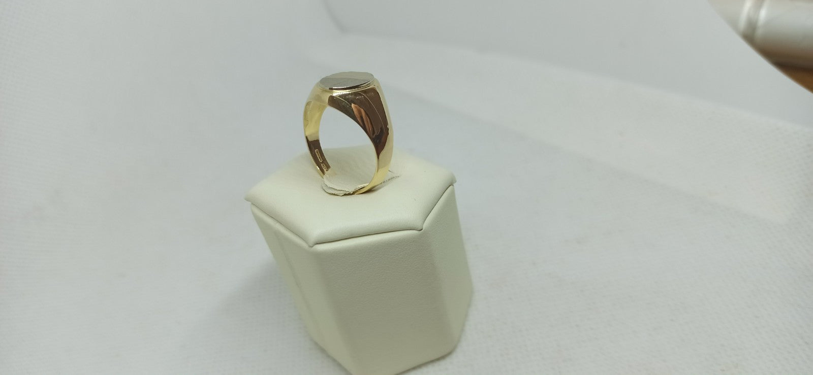 Anello Uomo  in Oro Giallo E Bianco 18 Kt 750/000