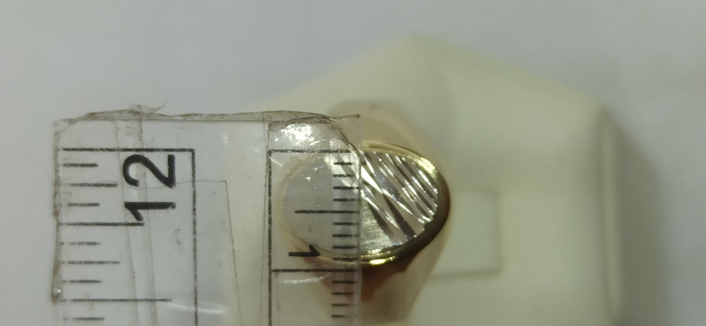 Anello Uomo  in Oro Giallo E Bianco 18 Kt 750/000