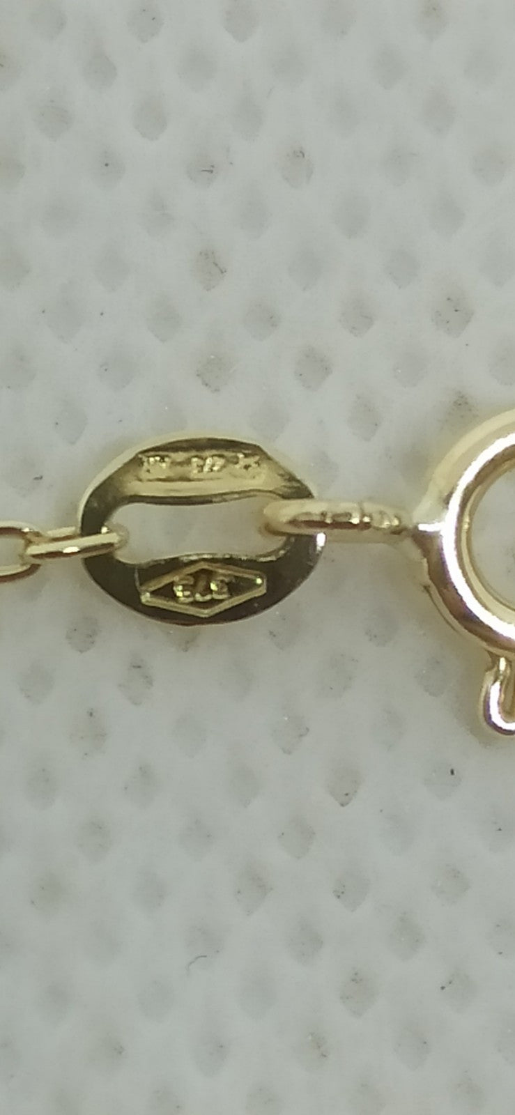 Bracciale oro giallo 9 kt  bimbi bimbe  Neotata  con Fiori  smaltati