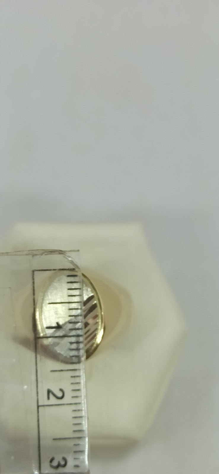 Anello Uomo  in Oro Giallo E Bianco 18 Kt 750/000